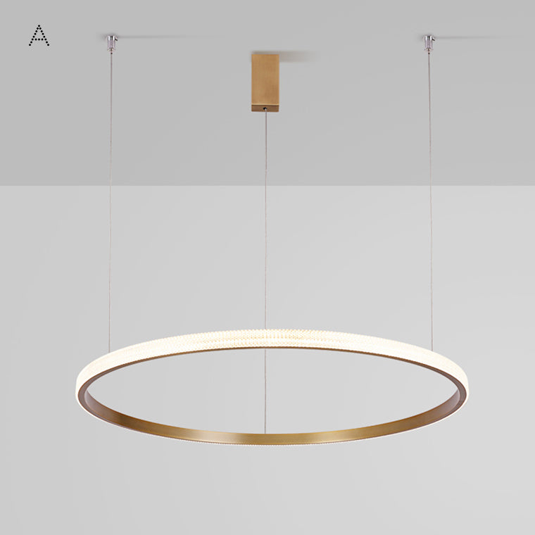 NIMBUS Ring Chandelier by Lampadom - ambient shot