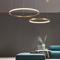 NIMBUS Ring Chandelier by Lampadom - ambient shot