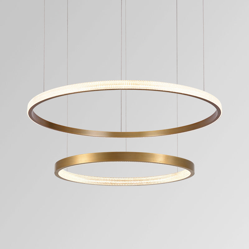 NIMBUS Ring Chandelier by Lampadom - angle view