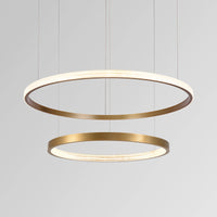 NIMBUS Ring Chandelier by Lampadom - angle view