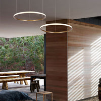 NIMBUS Ring Chandelier by Lampadom - scale reference