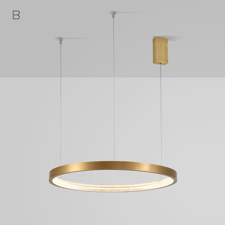 NIMBUS Ring Chandelier by Lampadom - top view