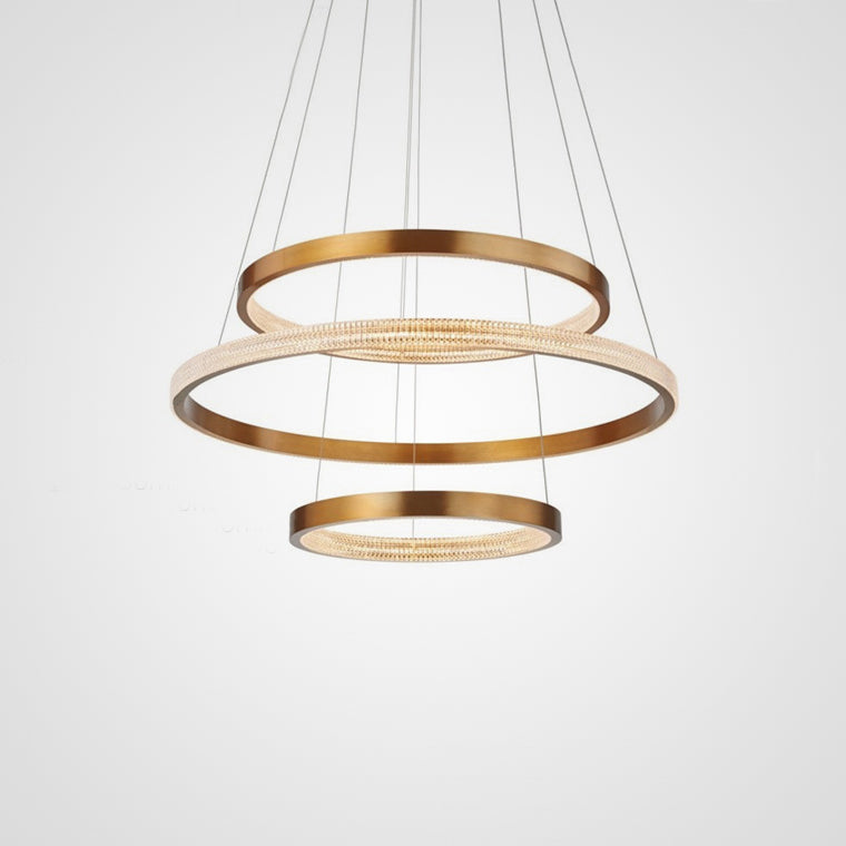 NIMBUS Ring Chandelier by Lampadom - close-up