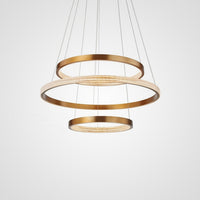 NIMBUS Ring Chandelier by Lampadom - close-up