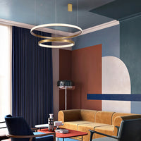 NIMBUS Ring Chandelier by Lampadom - side view