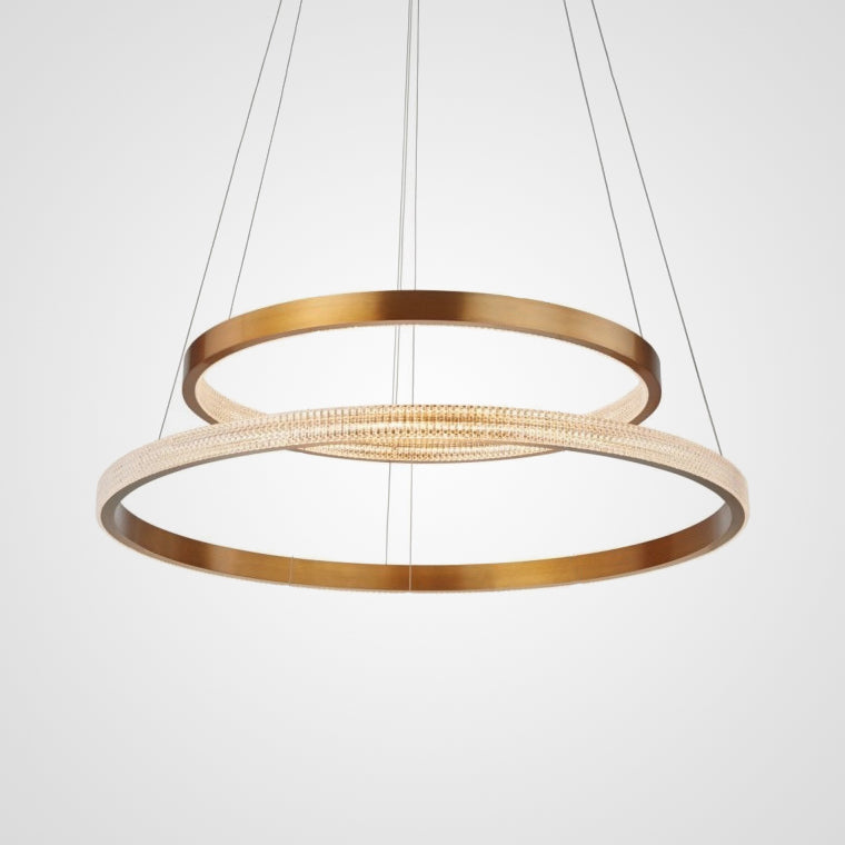 NIMBUS Ring Chandelier by Lampadom - side view