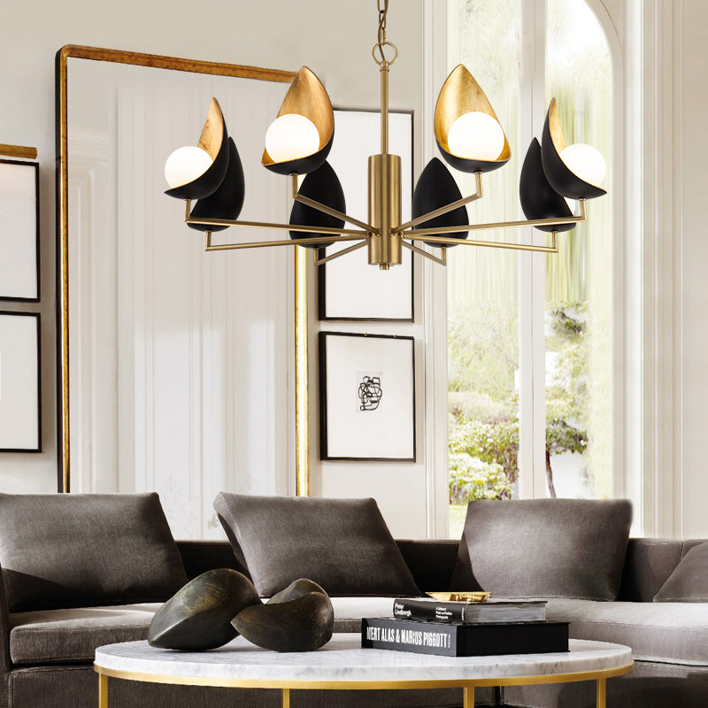 ODENCE Chandelier by Lampadom - side view