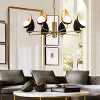 ODENCE Chandelier by Lampadom - side view