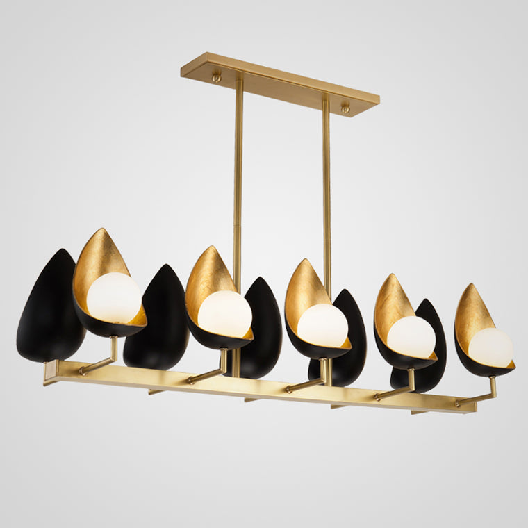 ODENCE Chandelier by Lampadom - side view