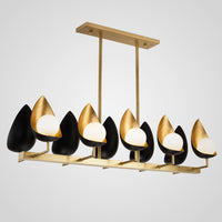 ODENCE Chandelier by Lampadom - side view