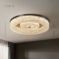 OLAGUS Ceiling Chandelier by Lampadom - scale reference