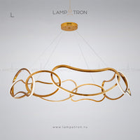 OTEA Ring Chandelier by Lampadom - detail view