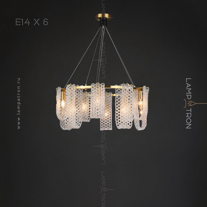 PALMIRA Chandelier by Lampadom - ambient shot