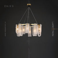 PALMIRA Chandelier by Lampadom - ambient shot