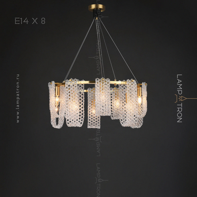 PALMIRA Chandelier by Lampadom - top view