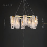 PALMIRA Chandelier by Lampadom - angle view