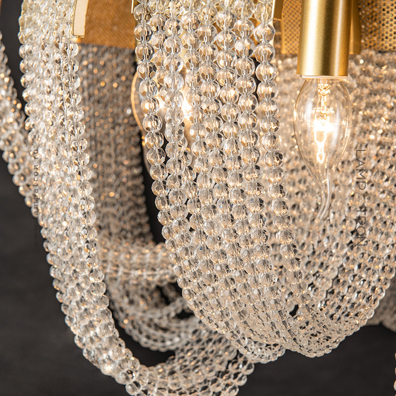 PELAGIA CH Chandelier by Lampadom - side view