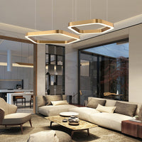 PENTAGON Ring Chandelier