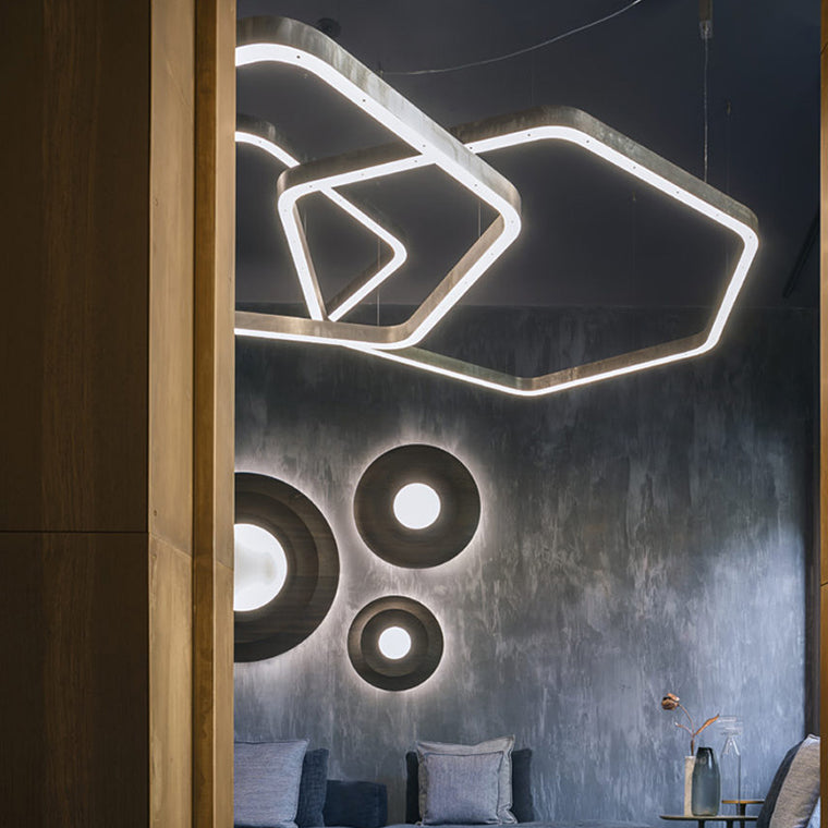 PENTAGON Ring Chandelier