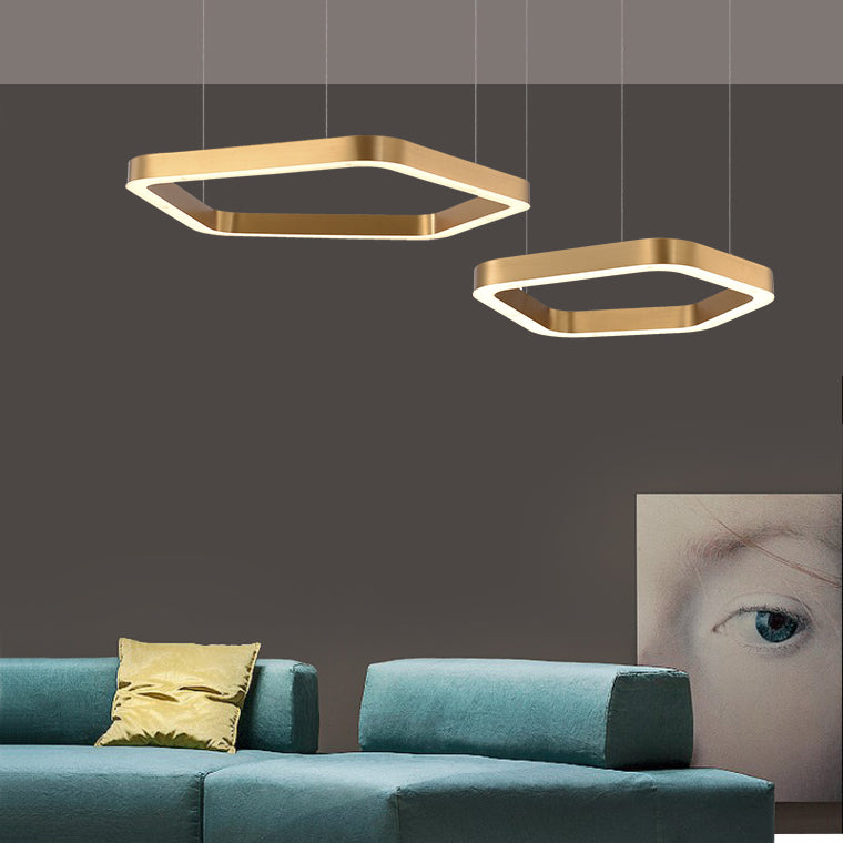 PENTAGON Ring Chandelier