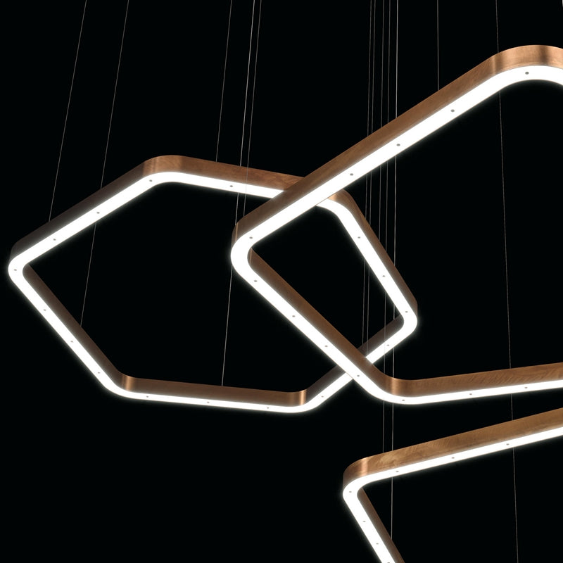PENTAGON Ring Chandelier