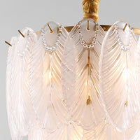 PLUMAGE Chandelier by Lampadom - detail view