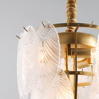PLUMAGE Chandelier by Lampadom - side view