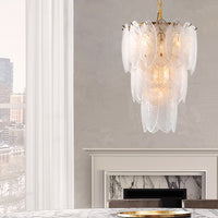 PLUMAGE Chandelier by Lampadom - side view