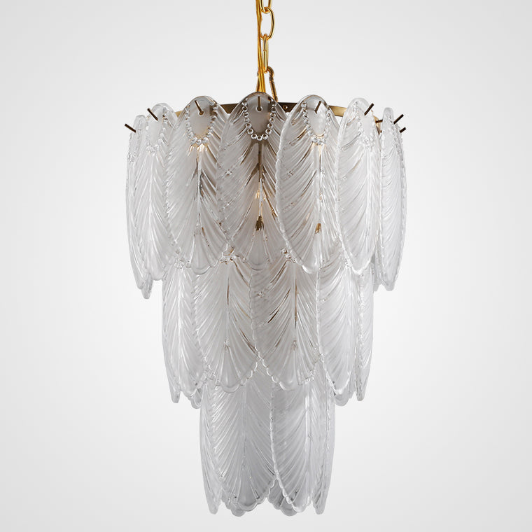 PLUMAGE Chandelier by Lampadom - close-up