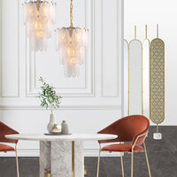 PLUMAGE Chandelier by Lampadom - detail view
