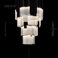 PORRIMA Cascade Light by Lampadom - angle view