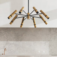 REACT Chandelier by Lampadom - scale reference
