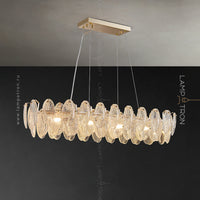 REEGNORA Linear Chandelier by Lampadom - ambient shot