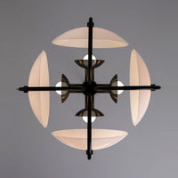 REFLEX Chandelier by Lampadom - scale reference