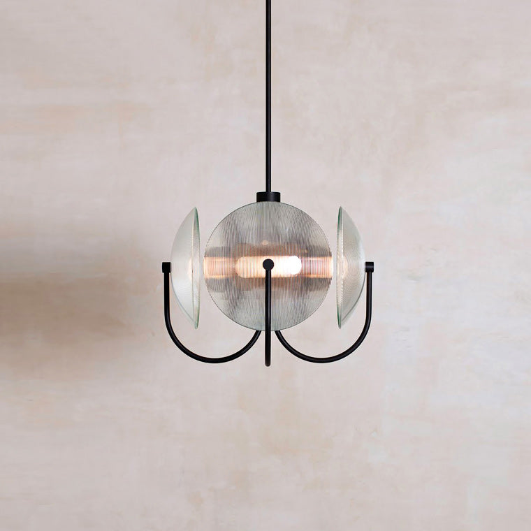REFLEX Chandelier by Lampadom - side view