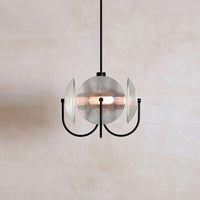 REFLEX Chandelier by Lampadom - side view
