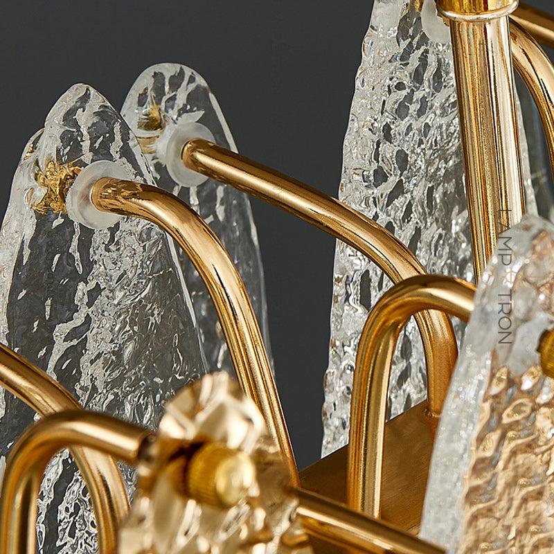 RISSA-B WAVE Linear Chandelier by Lampadom - scale reference