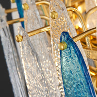 RISSA-B WAVE Linear Chandelier by Lampadom - detail view