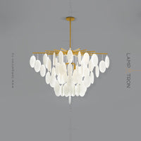 RITTA Chandelier by Lampadom - scale reference