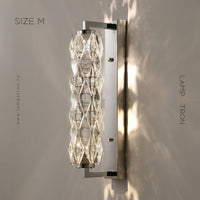 ROYAL Wall Light by Lampadom - scale reference