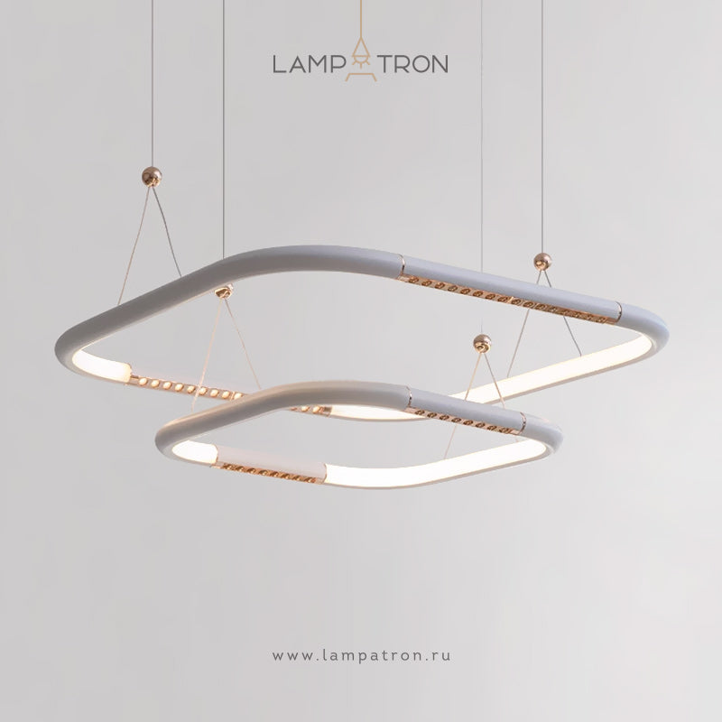 RUBIC Ring Chandelier