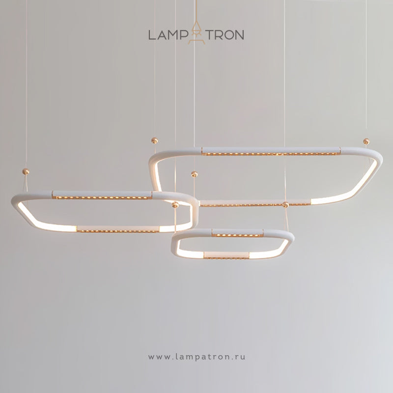 RUBIC Ring Chandelier