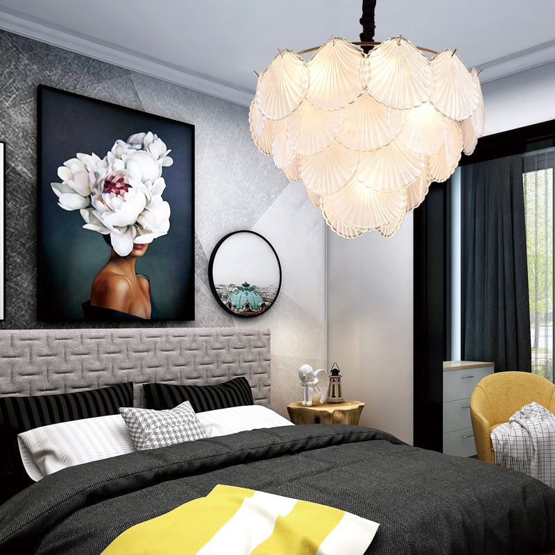 SHELLS Chandelier by Lampadom - top view