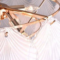 SHELLS Chandelier by Lampadom - side view