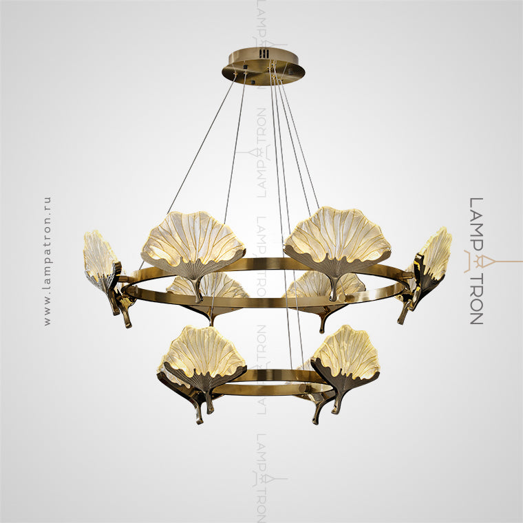 SELVI Ring Chandelier by Lampadom - ambient shot