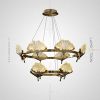 SELVI Ring Chandelier by Lampadom - ambient shot
