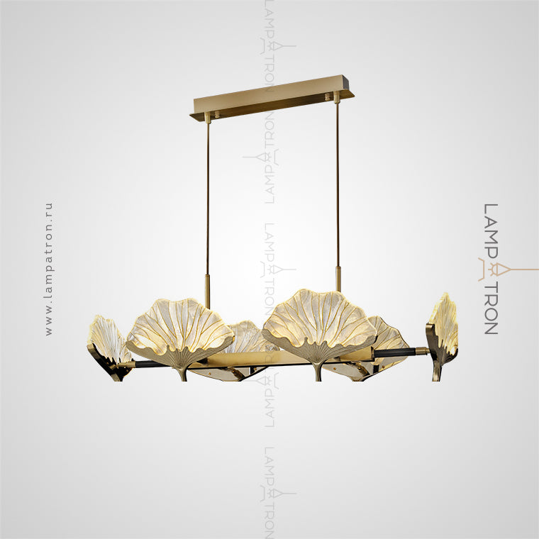 SELVI Ring Chandelier by Lampadom - scale reference