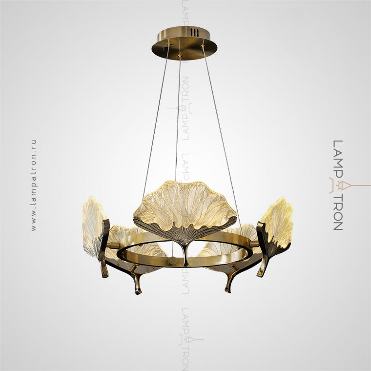 SELVI Ring Chandelier by Lampadom - detail view