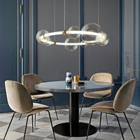 SESSA Ring Chandelier by Lampadom - side view