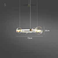 SESSA Ring Chandelier by Lampadom - detail view